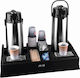 Saro Leo 2 Kaffee-Station aus Kunststoff mit Höhe 19cm für 2 Krüge Ø19cm