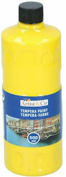 Artist & Co Tempera Paint 86405 Yellow Tempera 500ml Artist & Co Tempera Paint 86405 Yellow Tempera 500ml