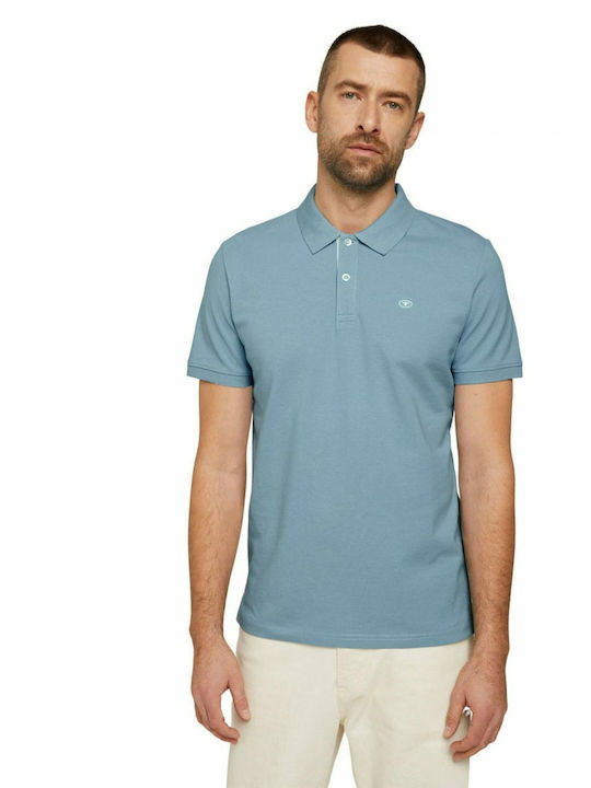 Tom Tailor Basic Polo Short Sleeve Blouse Calm ...
