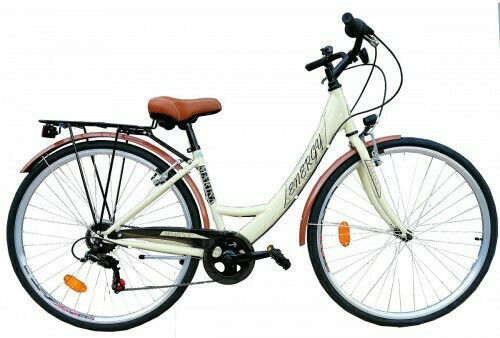 Energy Marina 28" 2021 Beige Fahrrad Stadt mit 6 Gängen