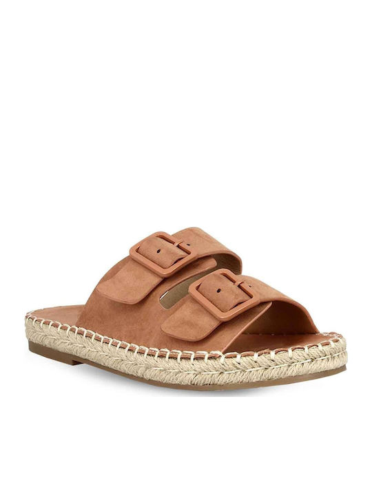 Parex Women's Flat Sandals Brown