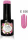 Gellie Halb-permanenter Nagellack E 536 mit Gli...