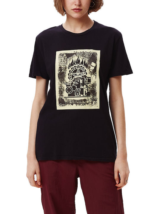 Γυναικείο T-shirt Μαύρο