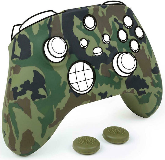 Nacon Protective Kit Silicone Xbox One / Xbox Series Controller Protective Case Green