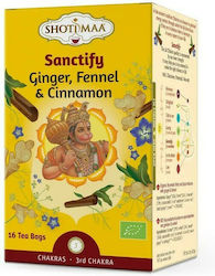 Shoti Maa Sanctify Herbs Blend Organic Product 16 Bags 32gr