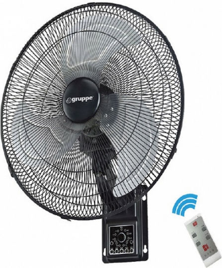 Gruppe FAW-20R Промишлен вентилатор Стенен 130W с диаметър 50см