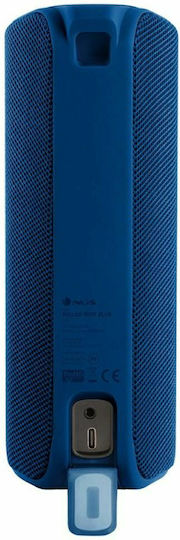 NGS Roller Reef Waterproof Bluetooth Speaker 10W with Battery Life up to 4 hours Blue
