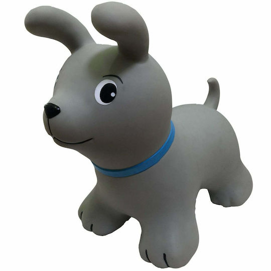 Gerardo’s Toys Hopfen Hopfen Hund für 1+ Jahre Gray 44cm.