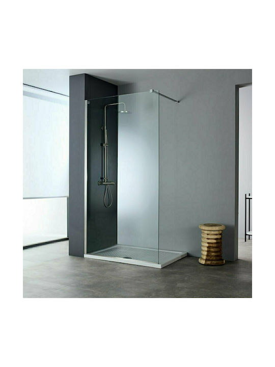 Devon Iwis Walk-IN IW80C-111 Shower Screen for Shower 77-79x200cm Clean Glass Inox