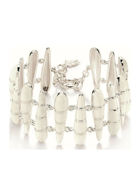 Folli Follie Women's Silver Bracelet 18cm