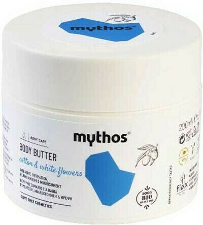 Mythos Aloe Mythos Aloe Baumwolle & Weiße Blüten Feuchtigkeitsspendende Körperbutter mit Sheabutter 200ml