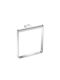 Sanco Academia Single Wall-Mounted Bathroom Ring ​18x20cm Chrome