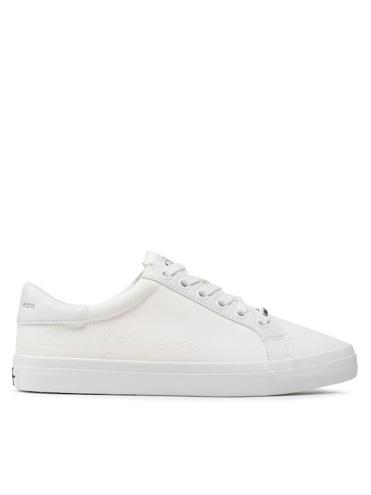 Calvin Klein Profile Laceup Co Sneakers BIANCO