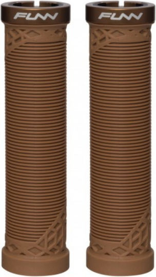 Funn Hilt 86-00040 Bicycle Handlebar Grips in Brown Color