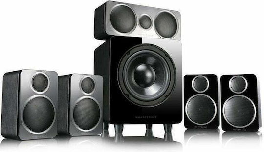 Wharfedale Set de difuzoare Home Cinema 5.1 DX-2 HCP 70W Negru
