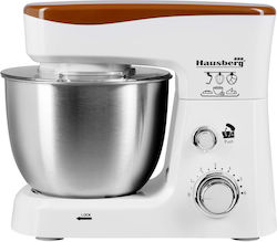 Hausberg HB-7625NG Κουζινομηχανή 700W με Ανοξείδωτο Κάδο 3.5lt