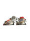 Pet Interest Funny Mouse Katzenspielzeug Maus mit Katzenminze Mit Silvervine & Feder 4 Stück 4Stück