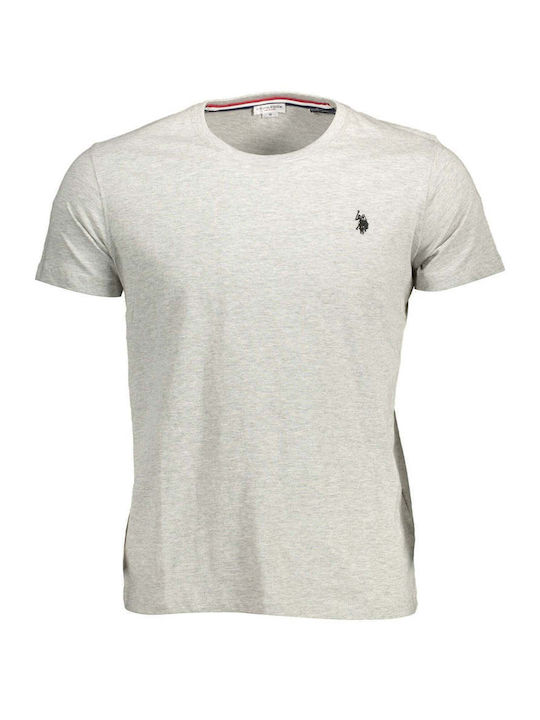 U.S. Polo Assn. T-shirt Bărbătesc cu Mânecă Scurtă Gri