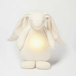 Moonie Schlafspielzeug The Humming Bunny aus Stoff mit Licht und Schrei-Sensor für 0++ Monate