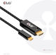 Club3D Cable HDMI male - USB-C male 1.8m Μαύρο