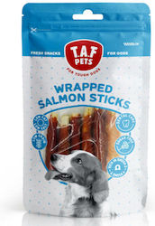 T.A.F. Pets Eingewickelter Lachs in Stick Für Hunde 75gr T.A.F. Pets Eingewickelter Lachs in Stick Für Hunde 75gr