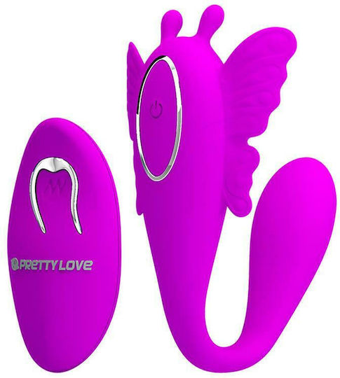 Pretty Love Chimera Vibrator Rabbit with Remote Control Pink