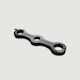 Triune Genitals To Arms Pillory Accesoriu BDSM în Culoare Gri