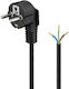 Goobay Schuko - Cable 5m Μαύρο 96034