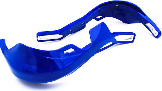 Motorcycle Protective Hand Guards for Handlebar Grip (22mm, 28mm) Motocross/Enduro in Blue Colour