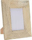 JK Home Decoration Mango Fotorahmen Hölzernes mit Beige Rahmen