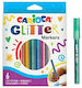 Carioca Glitter Drawing Markers Set 6 Colors 42190