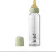 Bibs Glass Baby Bottle with Silicone Teat for 0+ Months Green Sage 225ml