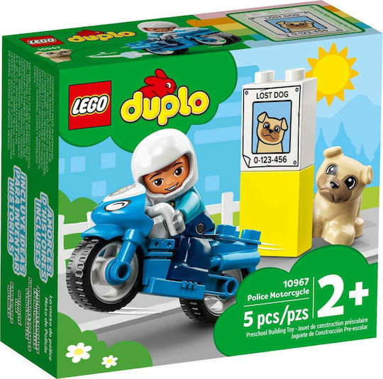 LEGO Duplo Police Motorcycle για 2+ Ετών