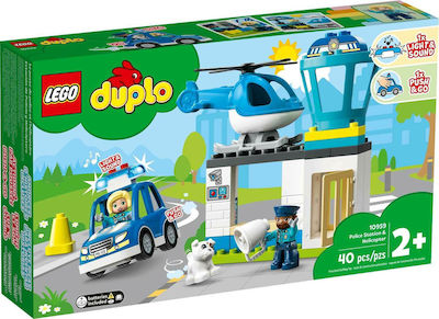 LEGO® DUPLO® Town: Police Station & Helicopter (10959)