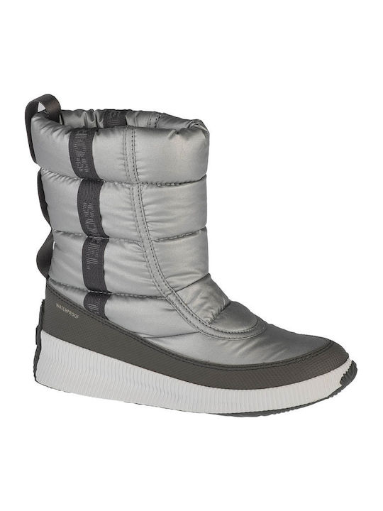 Snow Boots About Puffy Mid Gray