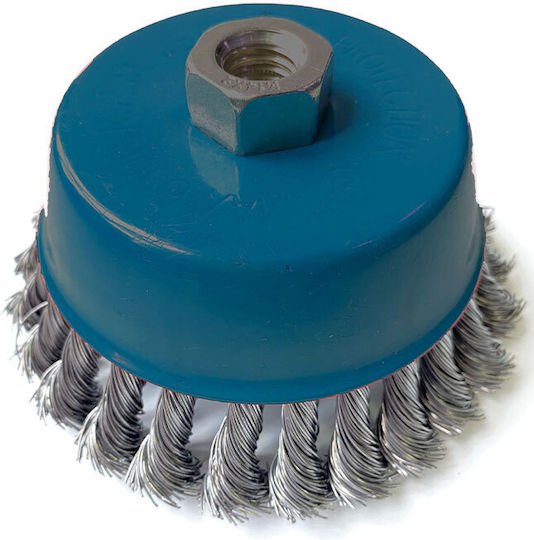 Bormann Pro BHT2055 Wire Brush Bell with Bristles 125mm M14