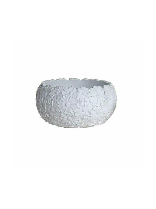 Art et Lumiere Διακοσμητικό Βάζο Κεραμικό Λευκό 29.5x16cm