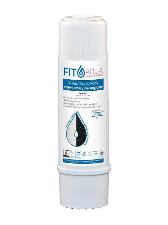 Fit Aqua Water Filter Replacement Reverse Osmosis (RO) made of Activated Carbon 10" 5 μm