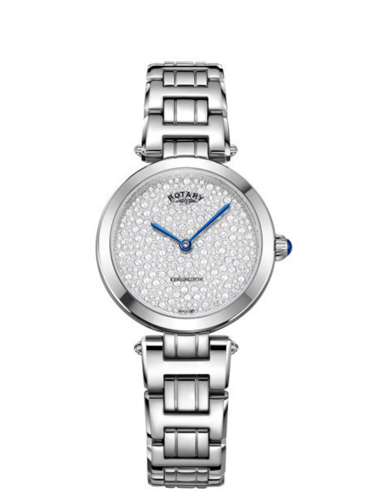 Rotary Kensington Crystal Uhr mit Batteriewerk