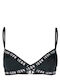 Be Icon Crossed Bikini Τριγωνάκι Μαύρο