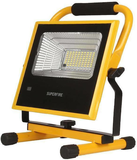 Superfire Battery Jobsite Light LED IP54 with Brightness up to 1040lm