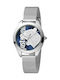 Just Cavalli Pantera Maglia Women's Watch with Silver Metal Bracelet