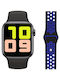 T55 Smartwatch mit Pulsmesser (Black / Blue)