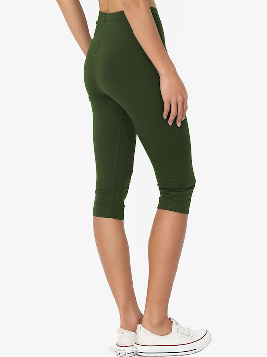 Bodymove Schulung Frauen Capri Leggings Petrol