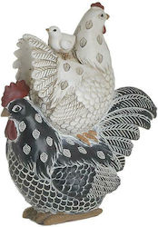 Inart Easter Chicken Polyresin 16x14x7pcs