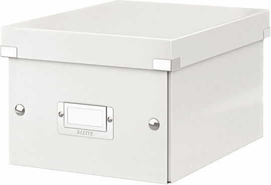 Leitz Κουτί Αρχειοθέτησης με Καπάκι 28x16x21εκ. Λευκό