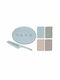 JK Home Decoration Τουρτιέρα Κεραμική Πολύχρωμη 30x30εκ.