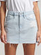 Superdry Vintage Denim Mini Skirt in Blue color