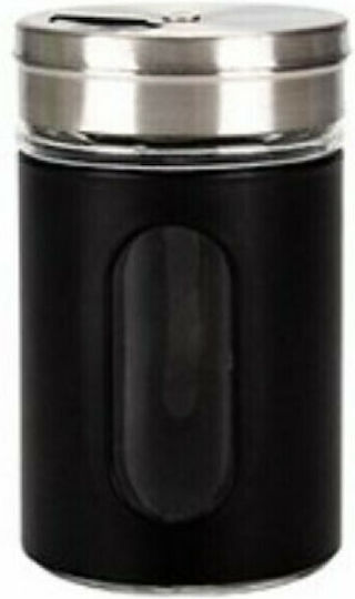 Karvounis Inox Tabletop Spice Jar Black