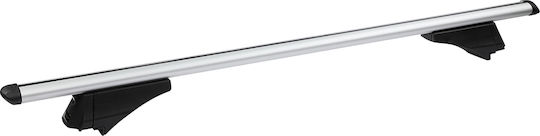 Modula Μπάρες Οροφής Μεταλλικές Smart Bar XL 135εκ. Universal για Αυτοκίνητα με Εργοστασιακές Μπάρες (Σετ με πόδια και κλειδαριά) Μαύρες